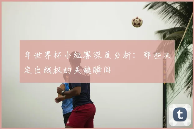 年世界杯小组赛深度分析:那些决定出线权的关键瞬间